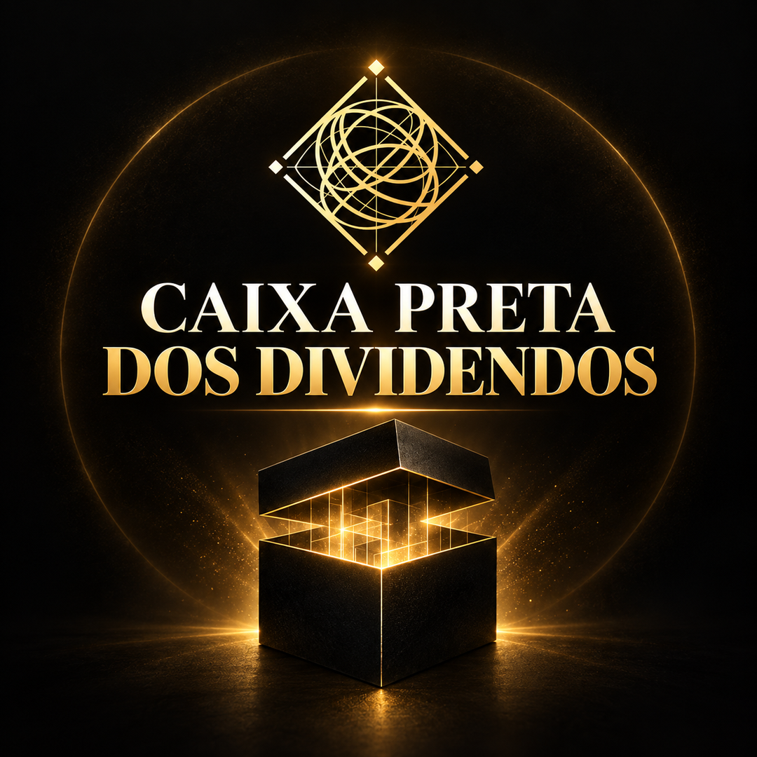 Identidade visual da masterclass A Caixa Preta dos Dividendos